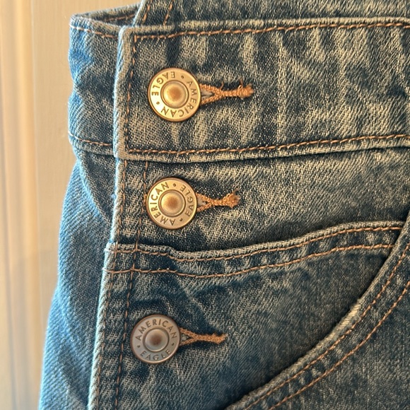 American Eagle Daisy Duke overall shorts - Picture 3 of 6